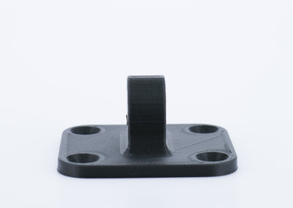 Kopfstützenaufnahme mit Schwenkarm und Vierkant 15x15